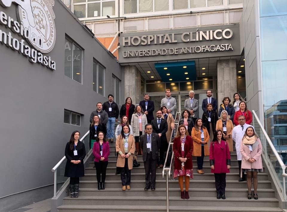 Ucm Presente En Visita Realizada Por La Aur Al Hospital Cl Nico De La U