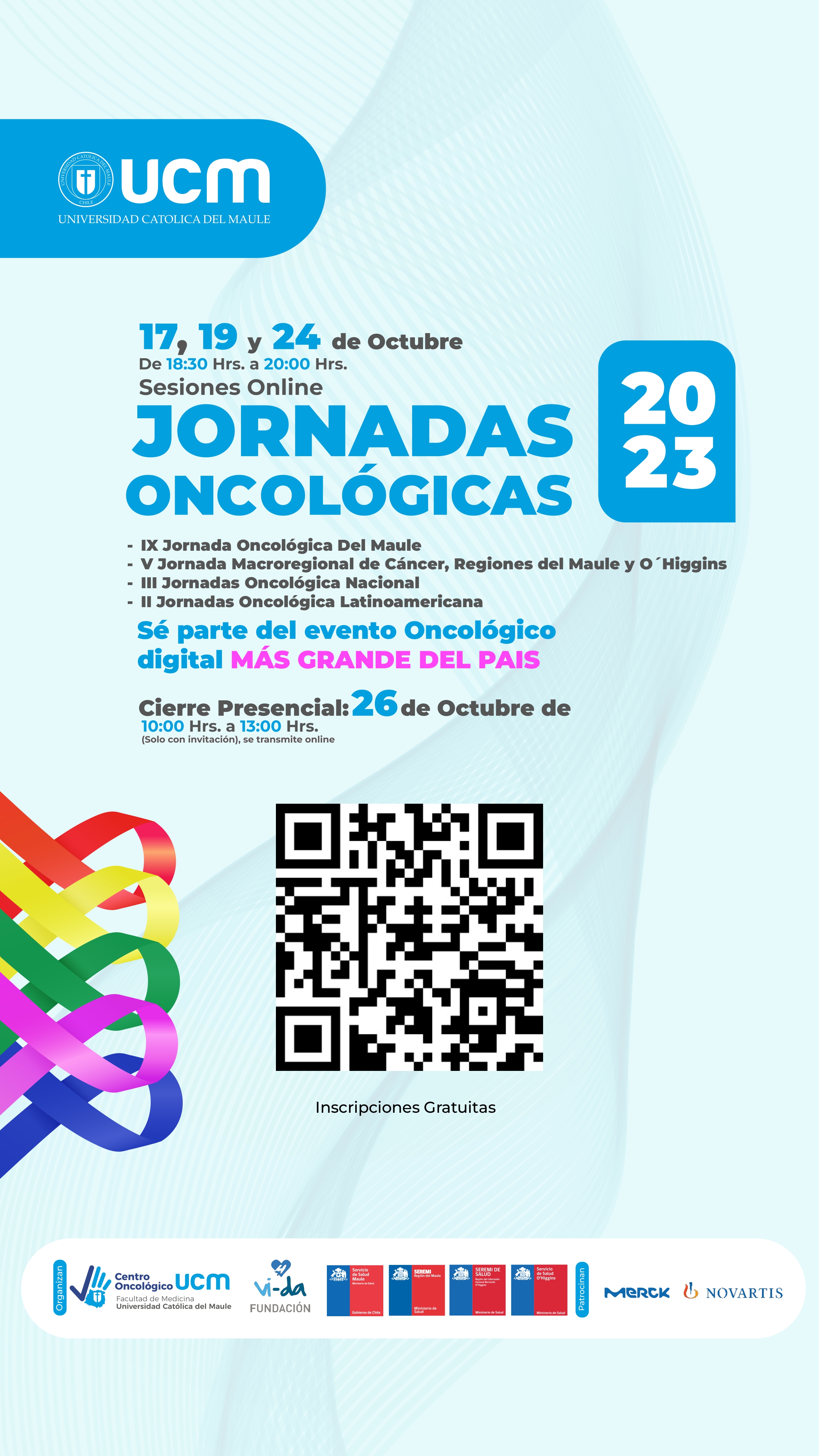 Expertos de Chile y el continente participarán en el mayor evento de oncología del país
