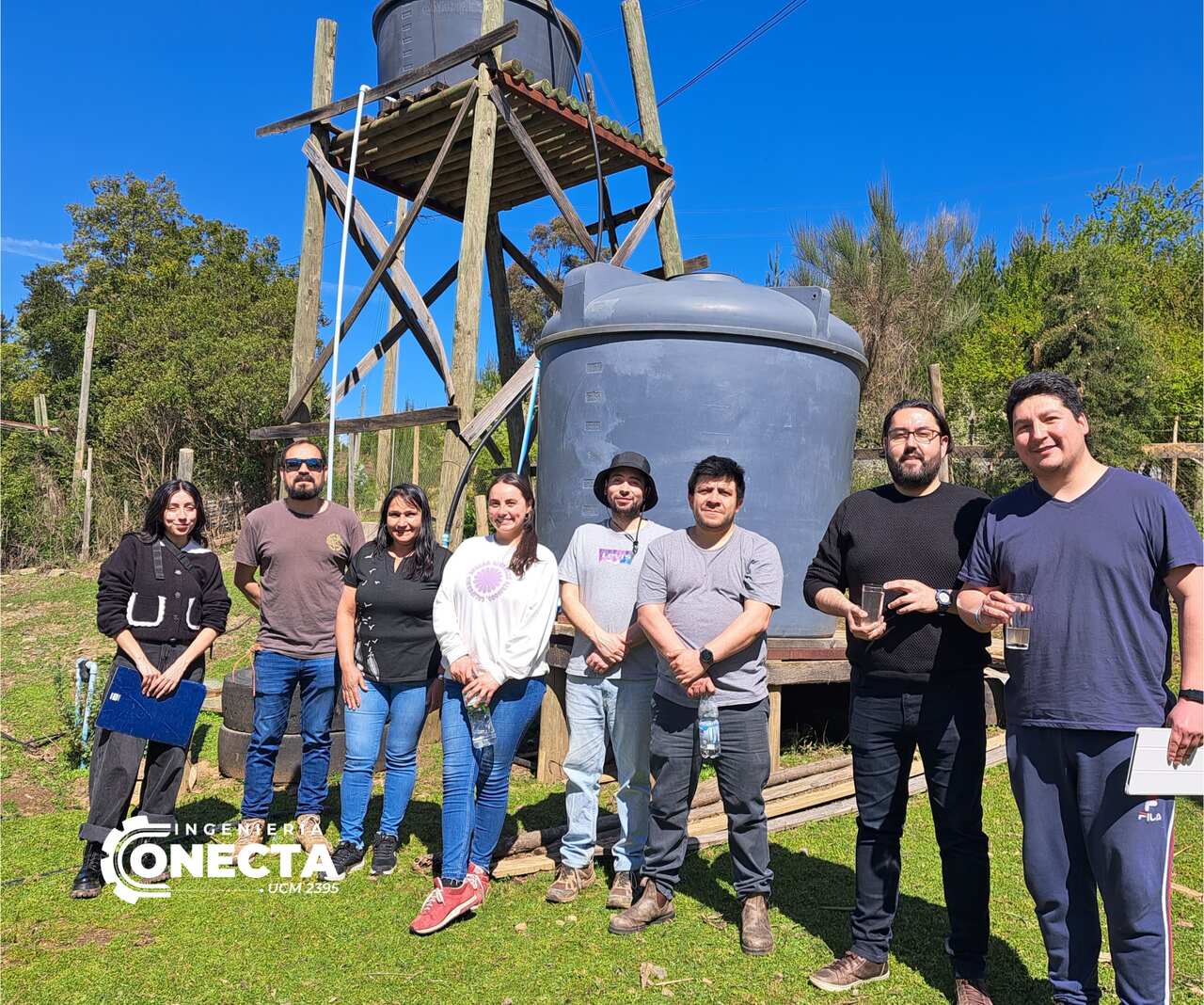 Estudiante de Ingeniería Civil de la UCM crea prototipo para potabilizar agua en zonas rurales del Maule