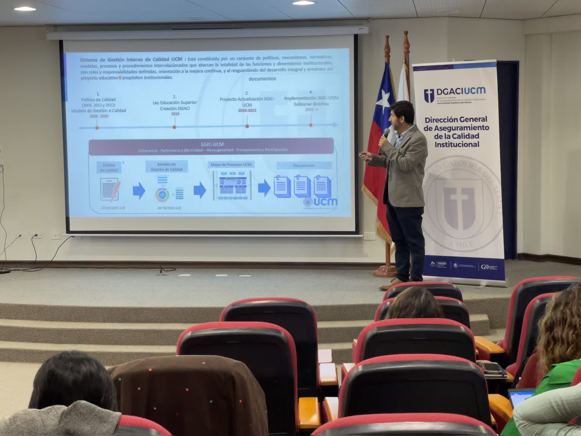 Facultad de Cs. de la Ingeniería pudo conocer los avances del Sistema de Aseguramiento Interno de la Calidad (SAIC-UCM)