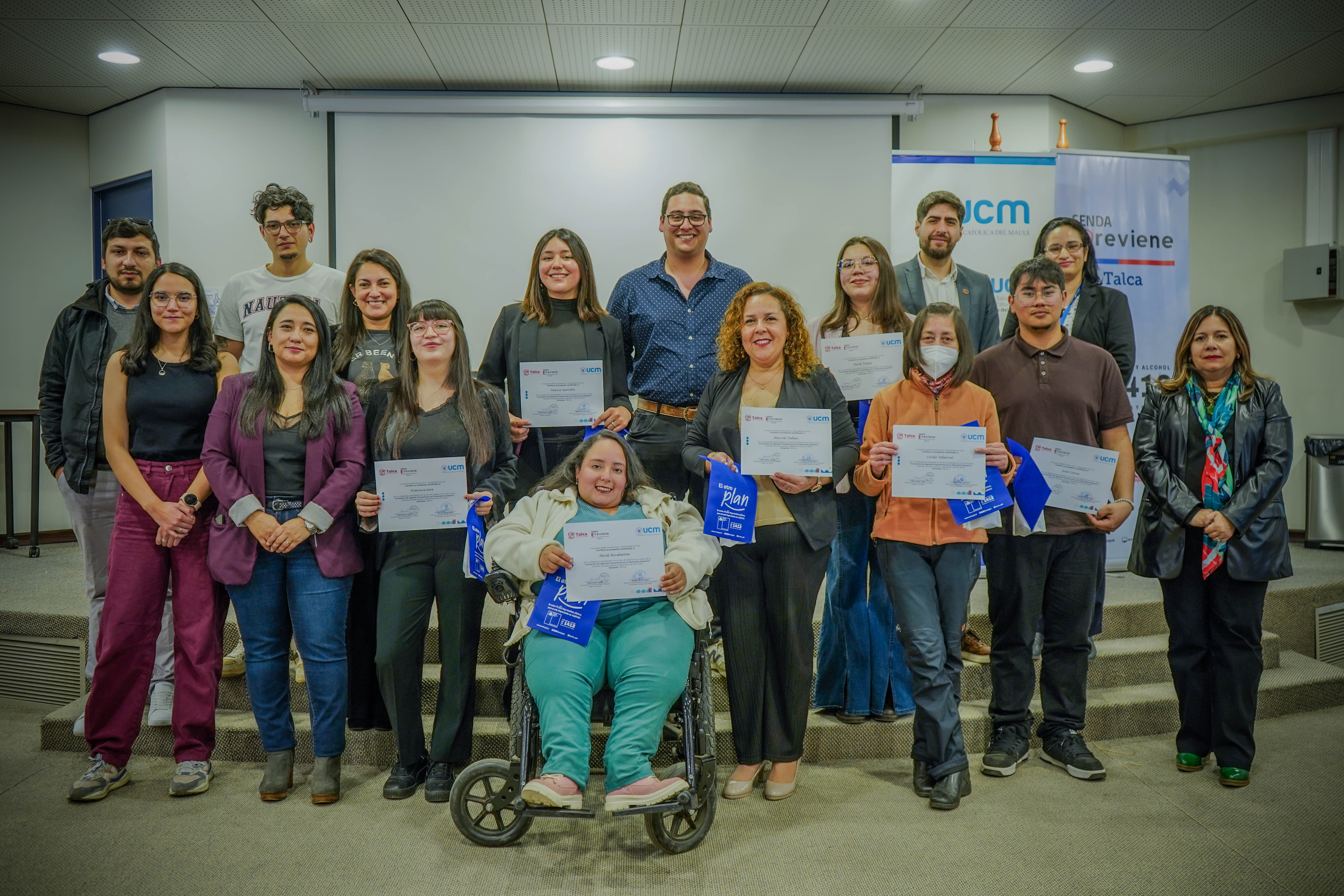 Estudiantes de la UCM se certifican como agentes preventivos del consumo de alcohol y drogas