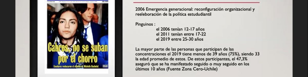 Movilizaciones estudiantiles posibilitaron la renovación política del país