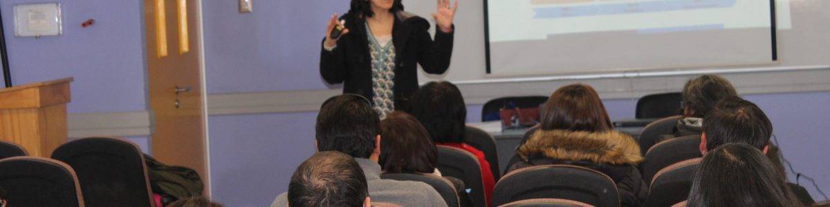 Funcionarios sede Curicó participan de socialización de PDE 2019-2023