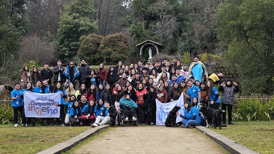 90 estudiantes vivieron encuentro con Jesucristo y la vida comunitaria en el Campamento de Invierno 2024