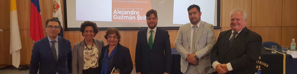 Académico de la escuela de Derecho expuso en jornadas en memoria de Alejandro Guzmán Brito