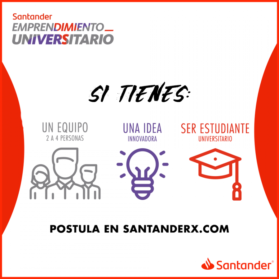 Postula al concurso de emprendimiento universitario “IDEAS X”