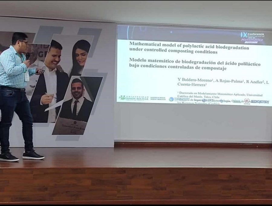 Estudiante UCM expuso en IX Congreso Internacional Jornadas de Matemática Aplicada realizado en Colombia