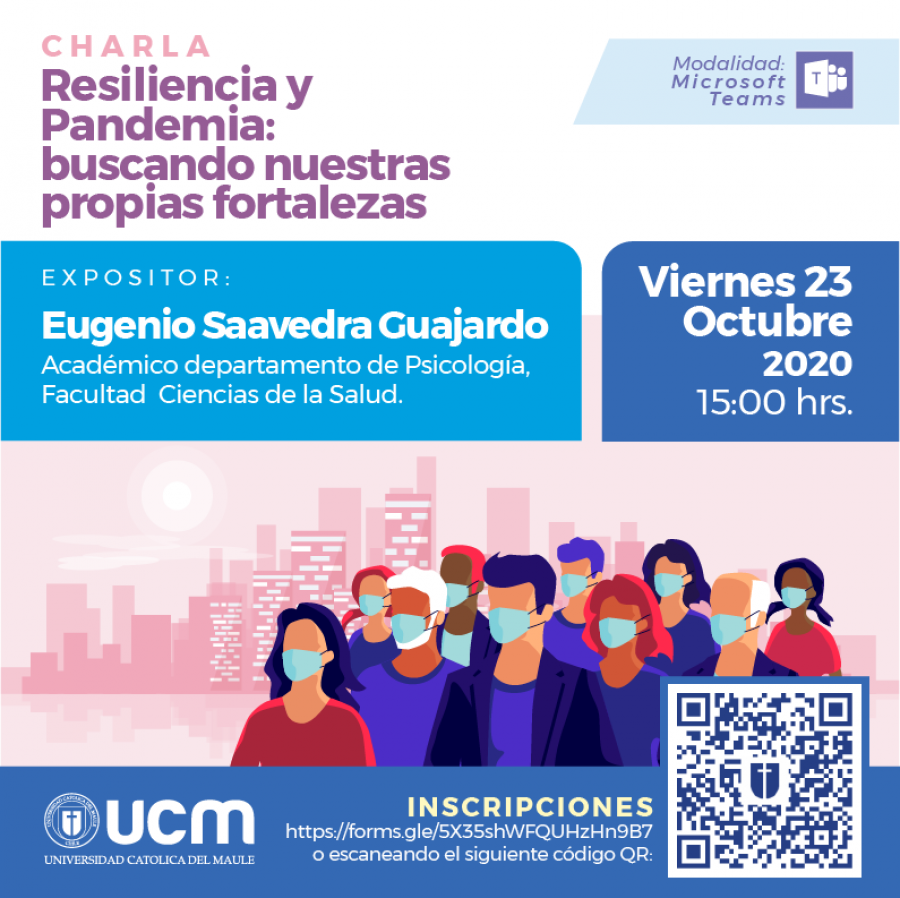 Comité Paritario sede Curicó invita a charla “Resiliencia y pandemia: buscando nuestras propias fortalezas”