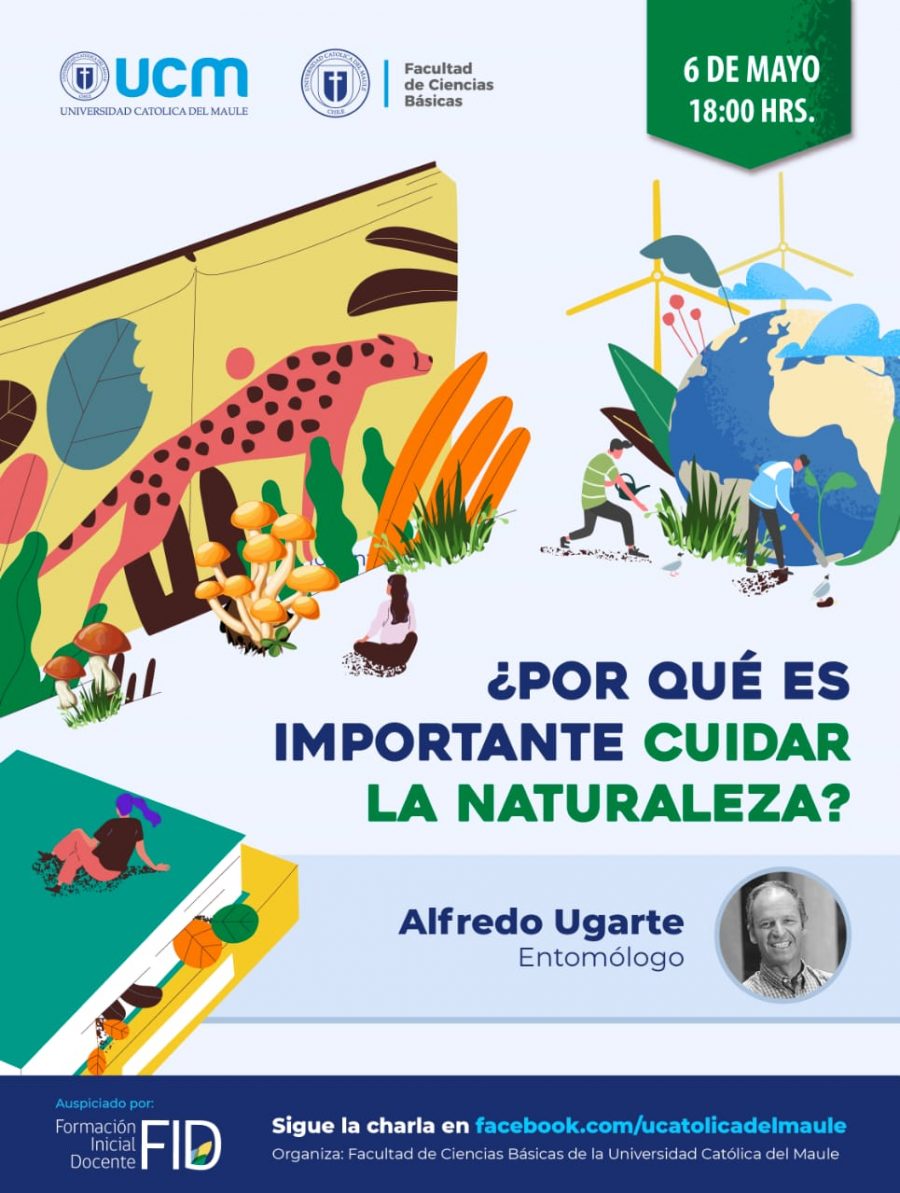 El “bichólogo” Alfredo Ugarte dirá por qué tenemos que cuidar la naturaleza en ciclo de ciencia de la UCM