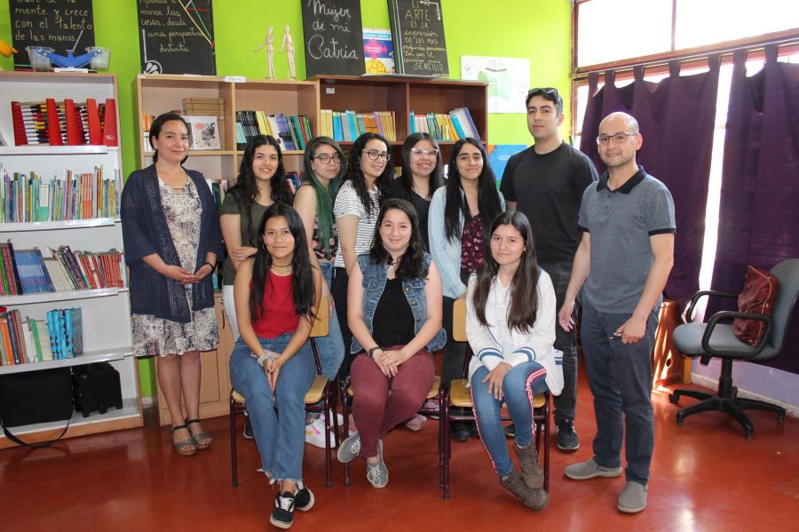 Proyecto Brotes de la UCM benefició a estudiantes del Colegio Arte y Cultura de Curicó