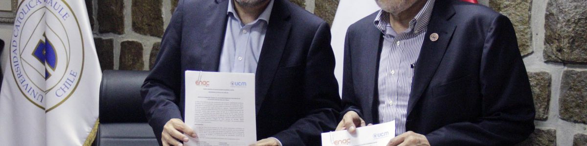 Convenio abre las puertas de ingeniería UCM a los estudiantes de ENAC