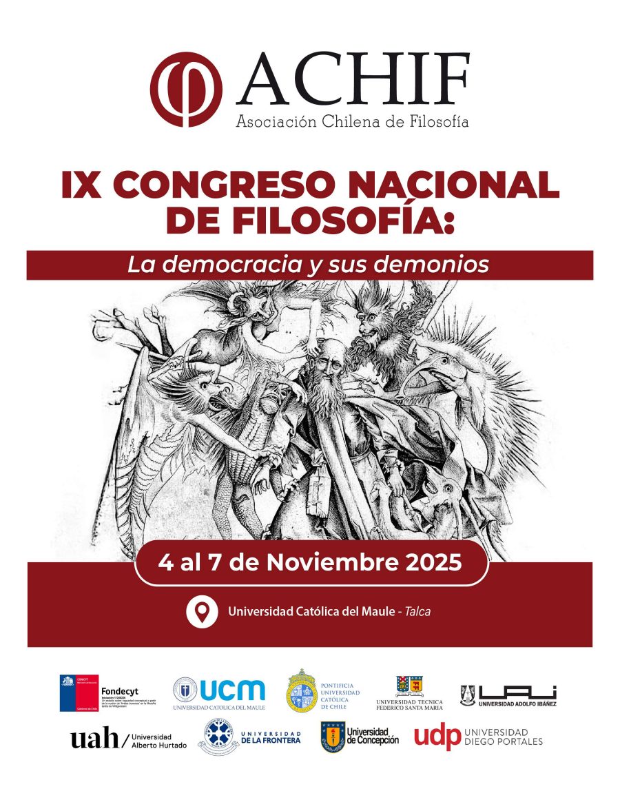 “LA DEMOCRACIA Y SUS DEMONIOS”: UCM SERÁ SEDE DEL IX CONGRESO NACIONAL DE FILOSOFÍA