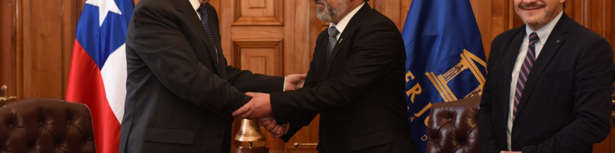 Autoridades UCM se reunieron con el Presidente de la Corte Suprema