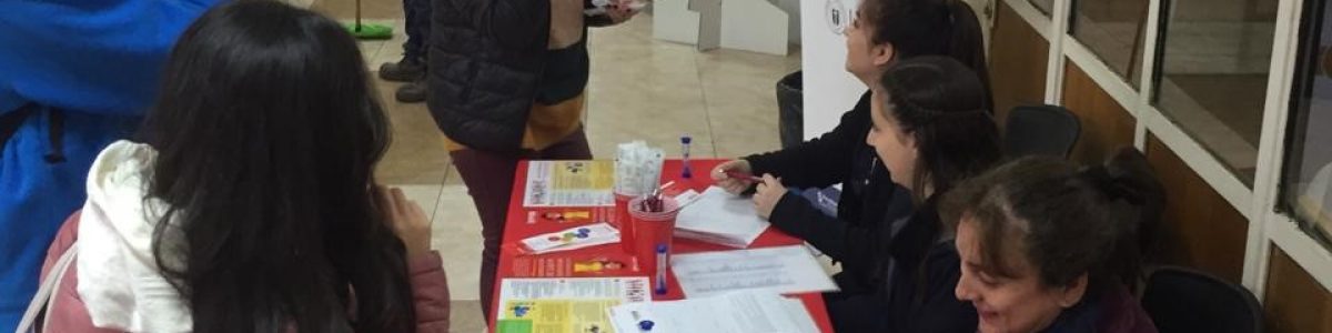 Curicanos se sumaron al registro mundial de posibles donantes de células madre sanguíneas