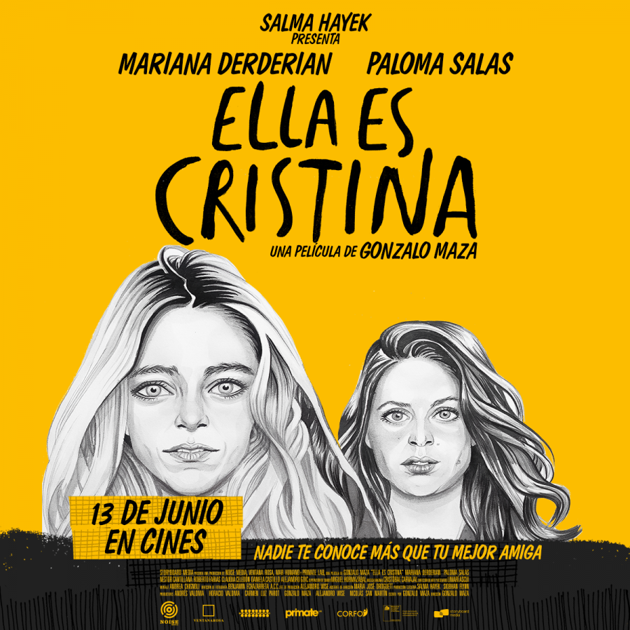Con Salma Hayek en la producción ejecutiva, se estrena película chilena “Ella es Cristina”