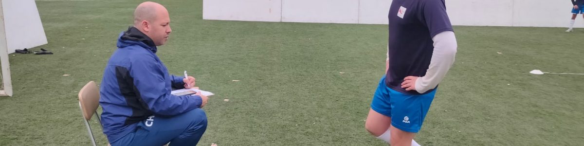 Eduardo Ayala promete mojar la camiseta en la selección nacional de fútbol ciego