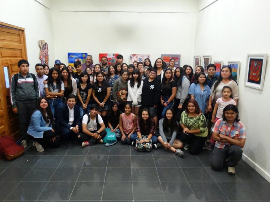 Escolares con talento comparten sus Visiones del Maule en colorida exposición