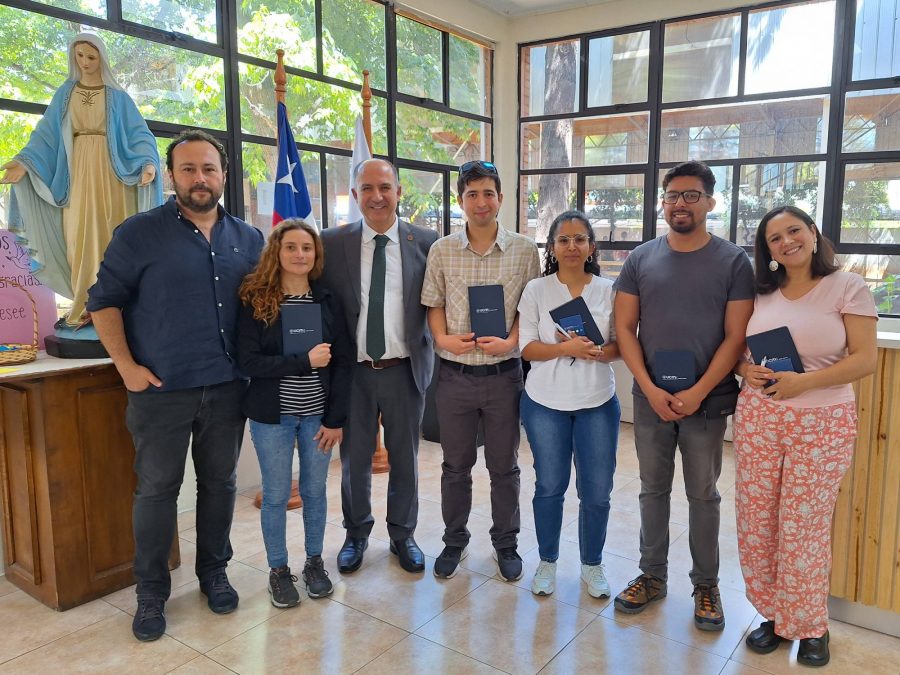 Estudiantes de Doctorado en Geografía de la UC realizaron visita pedagógica a la UCM