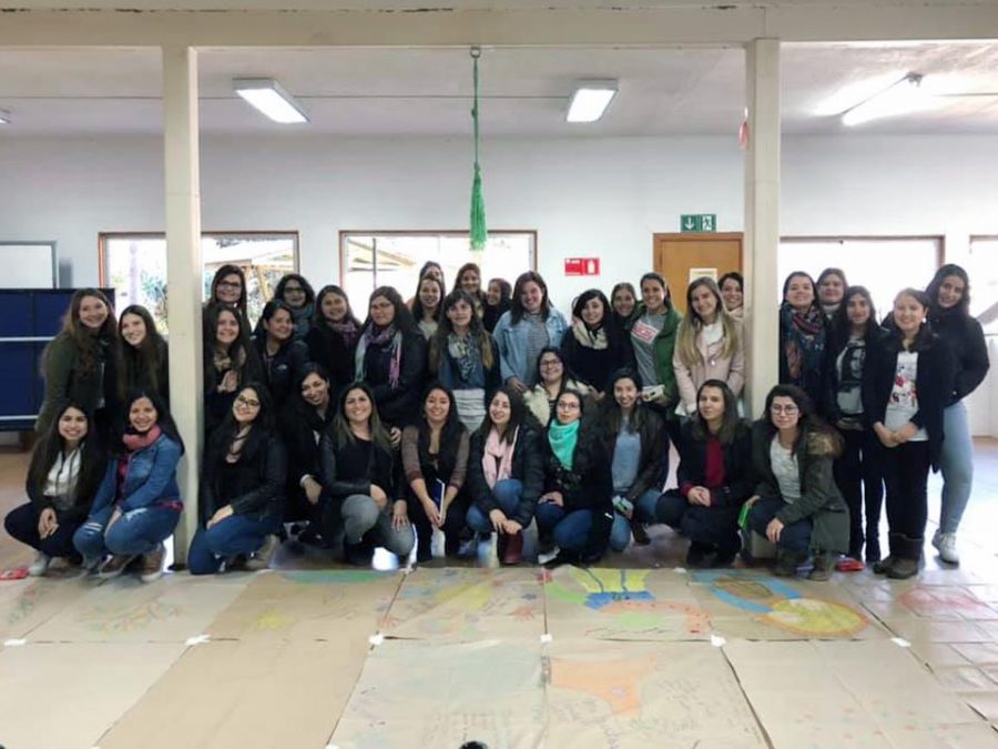 Ex alumnas de Educación Parvularia participaron en seminario de arte