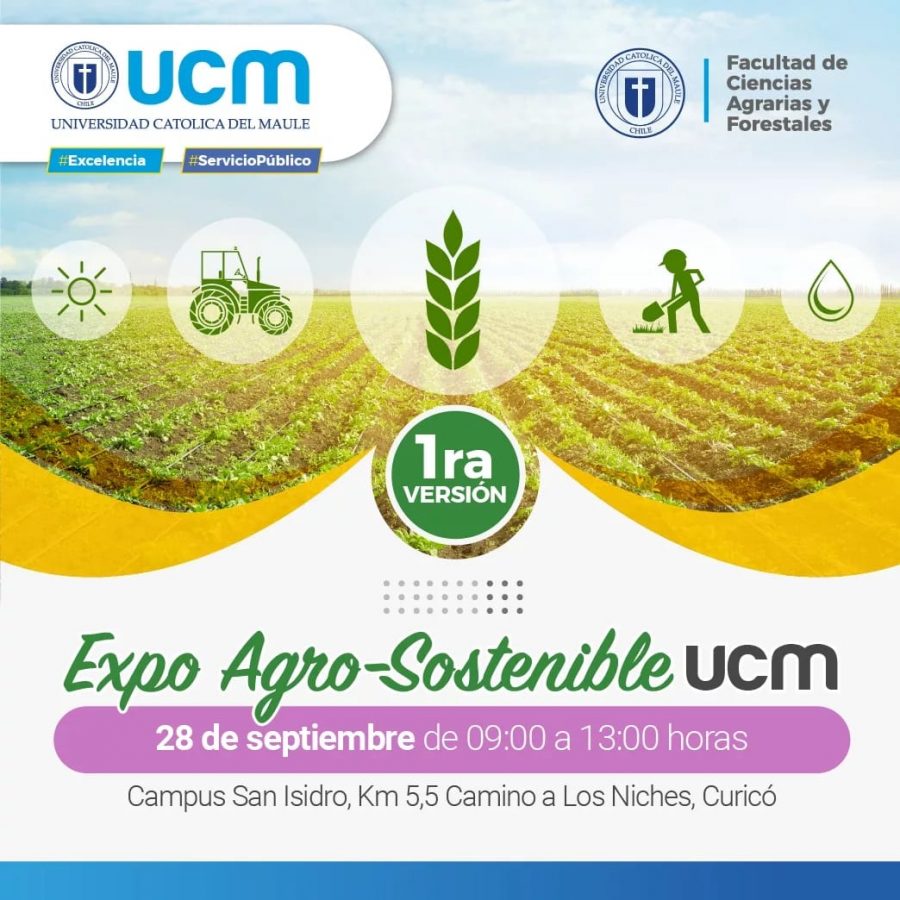 Todo listo para la primera versión de la Expo Agro-sostenible en Curicó