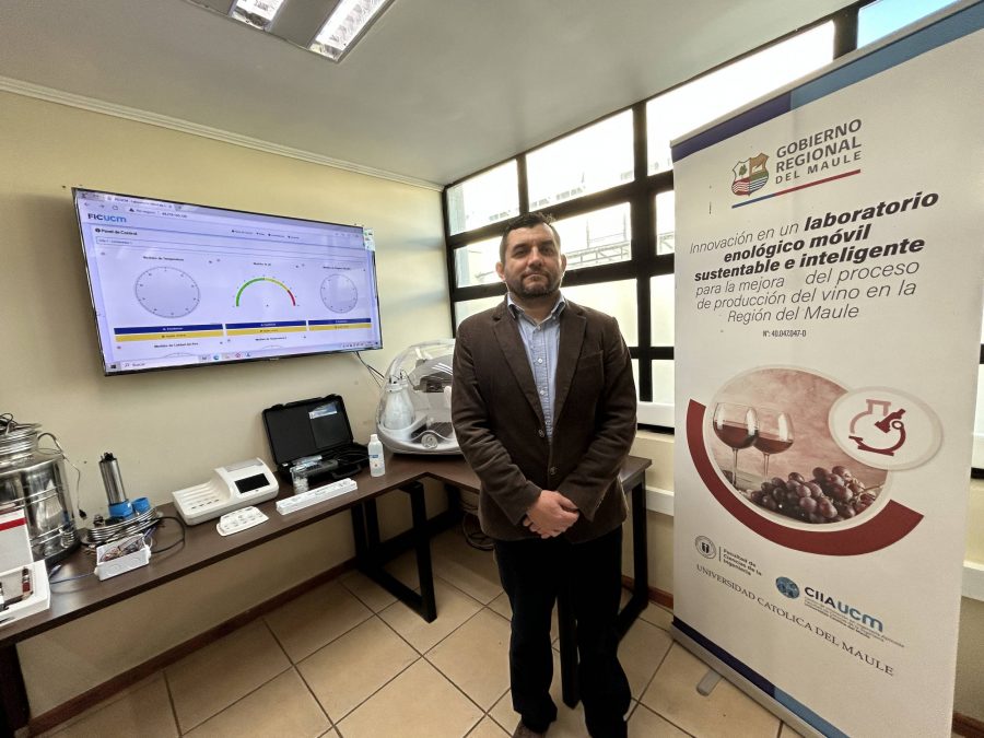 Innovación vitivinícola en el Maule: nace el primer laboratorio enológico móvil sustentable e inteligente de Chile