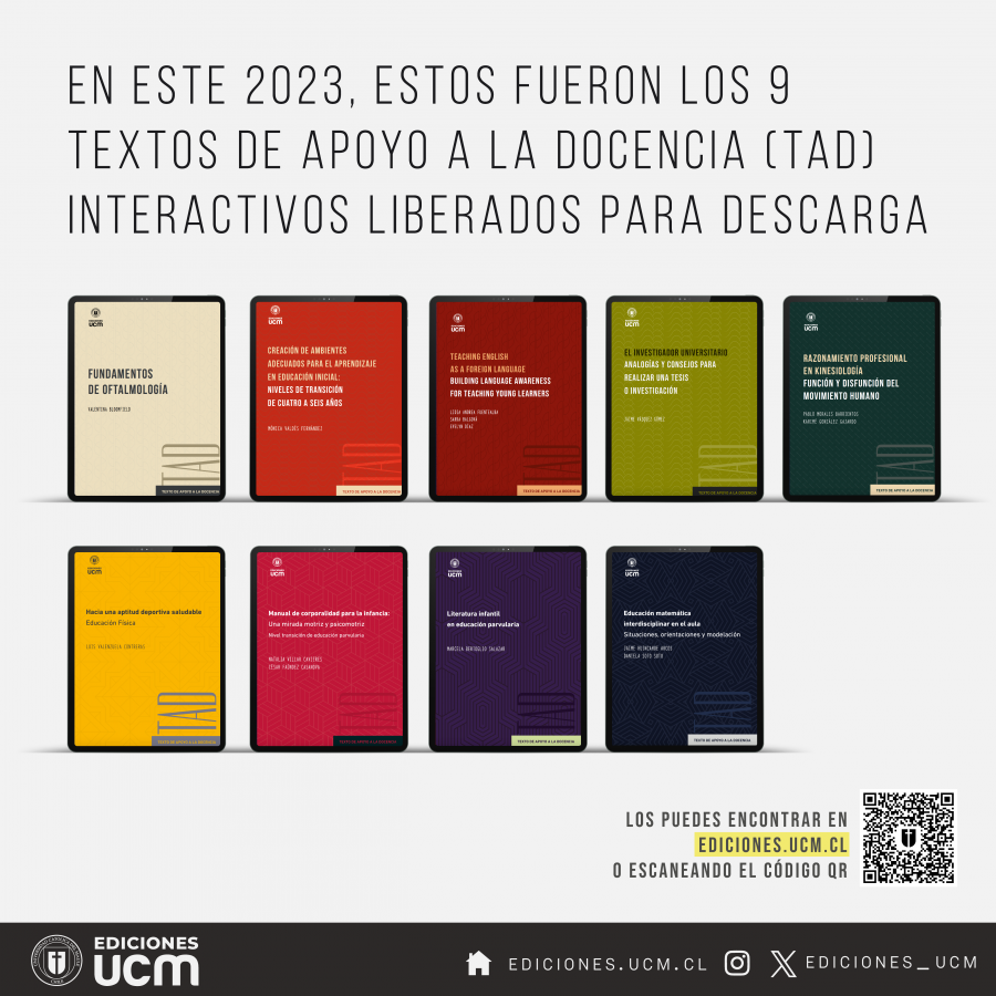 Ediciones UCM cierra el año con la publicación de nueve Textos de Apoyo a la Docencia