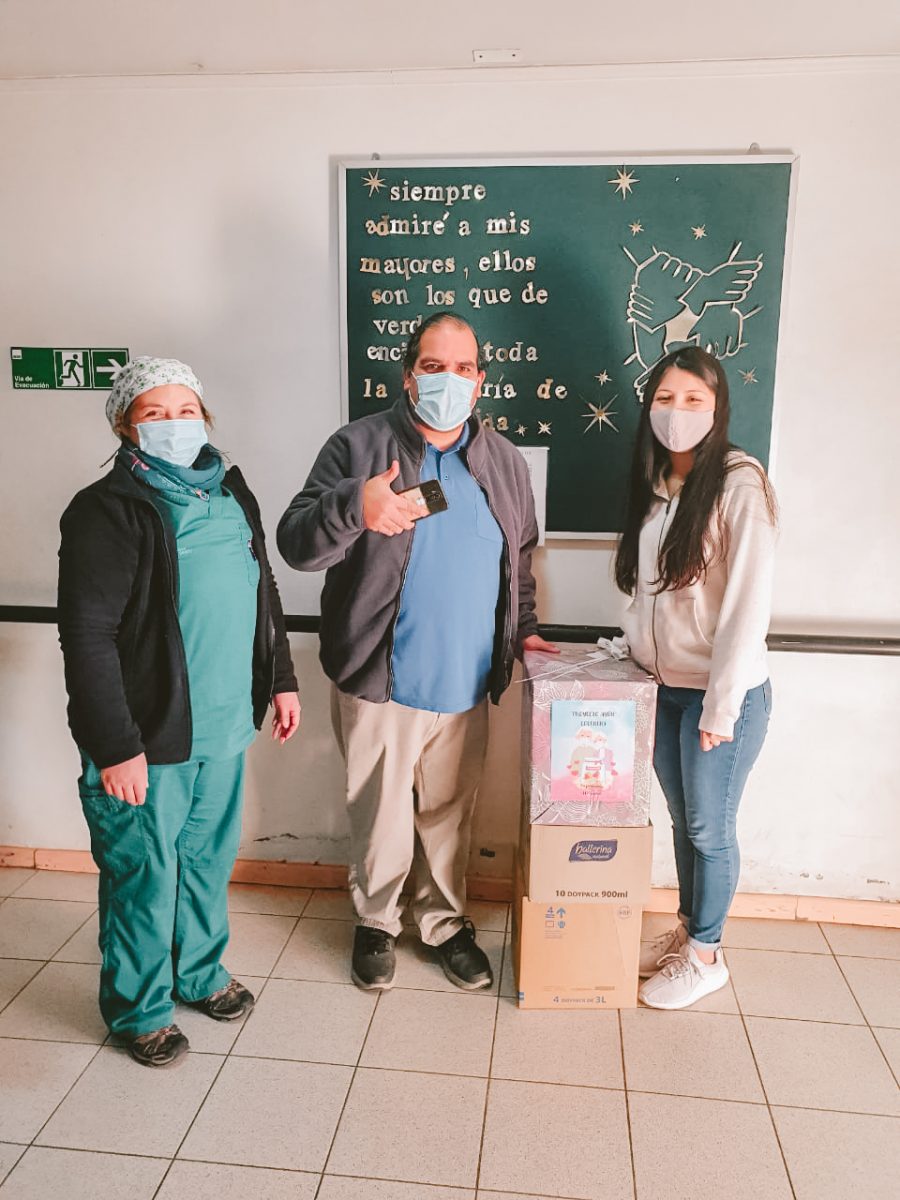 Estudiantes de Enfermería de la sede Curicó lideraron campañas solidarias