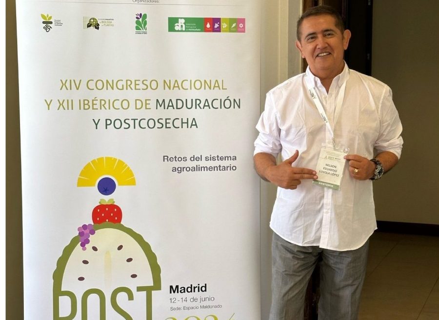 Académico UCM tuvo destacada participación en congreso de Maduración y Postcosecha en Madrid