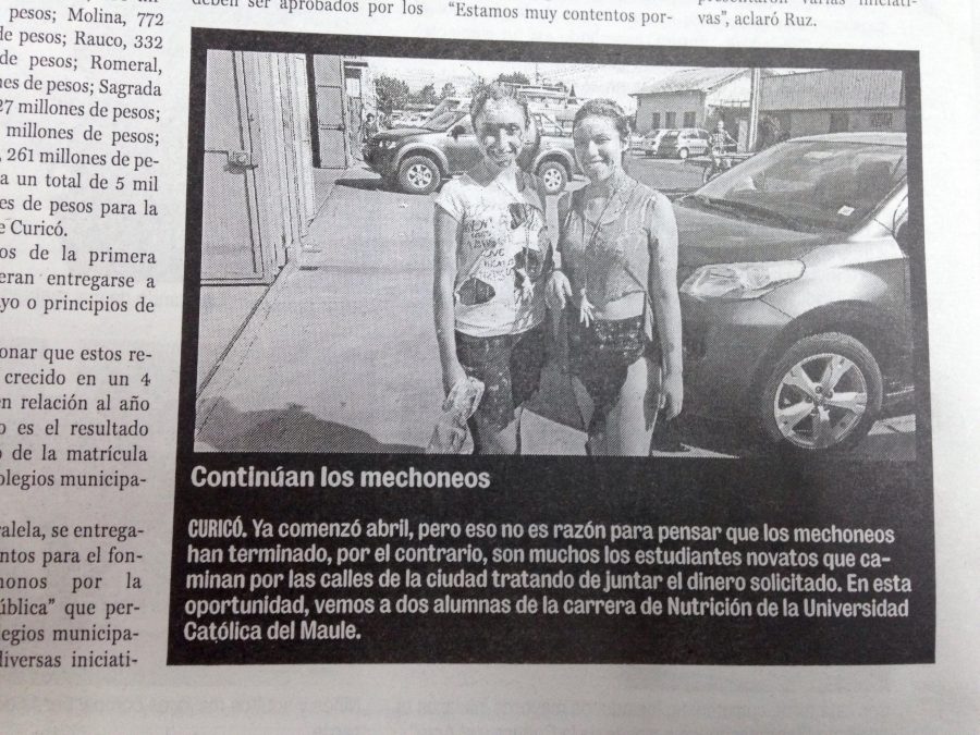 04 de abril en Diario La Prensa: “Continúan los mechoneos”