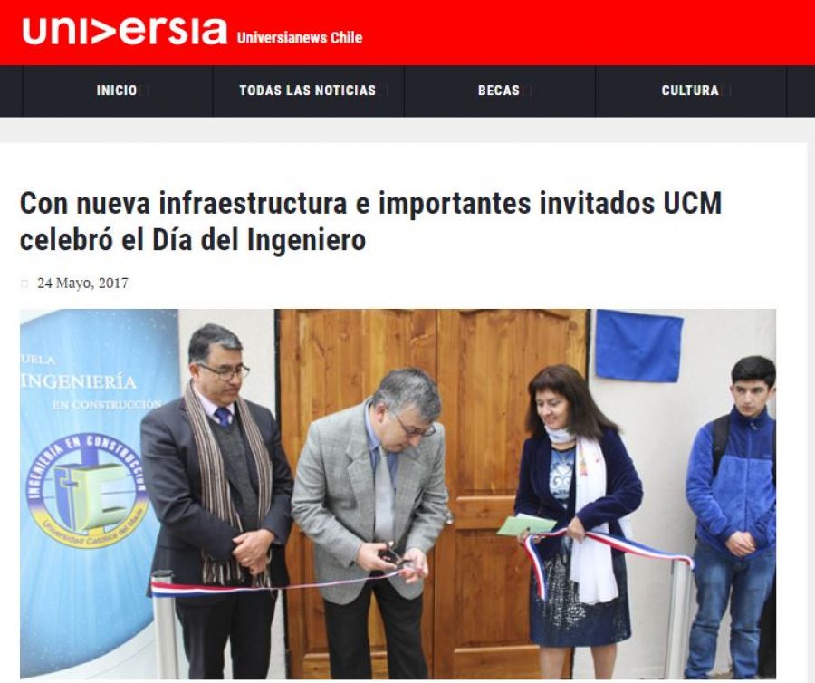 24 de mayo en Universia: “Con nueva infraestructura e importantes invitados UCM celebró el Día del Ingeniero”