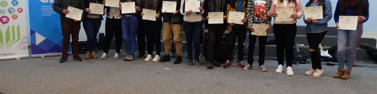 Jóvenes de cuarto medio reflexionaron sobre la felicidad y sus proyectos de vida