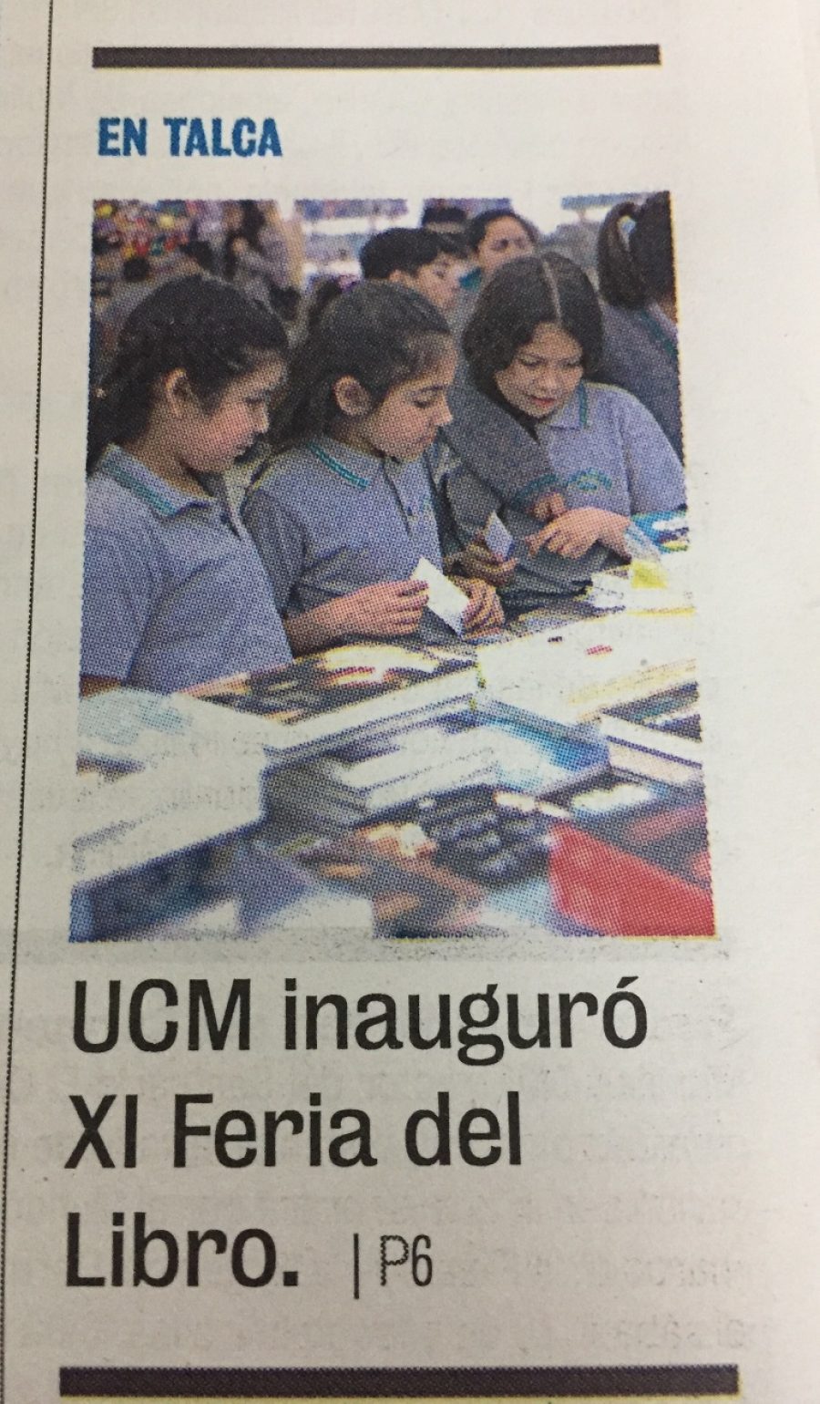 29 de septiembre en Diario La Prensa: “UCM inauguró XI Feria del Libro”