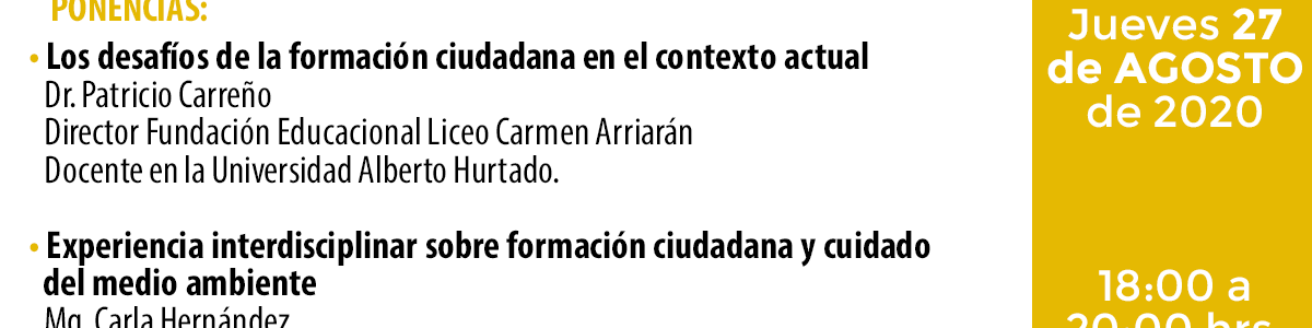 El IV seminario de “Liderazgo y Ciudadanía” en la UCM será virtual