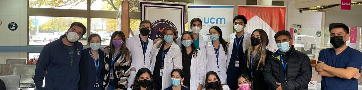 Académicos y estudiantes de Medicina UCM comandaron operativos cardiológicos en San Clemente