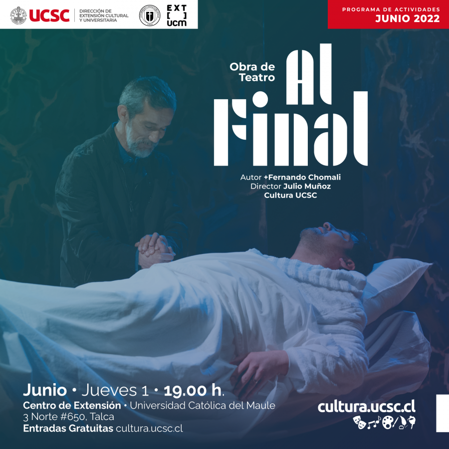 #Teatro “Al Final” se presenta en el Centro de Extensión de la UCM