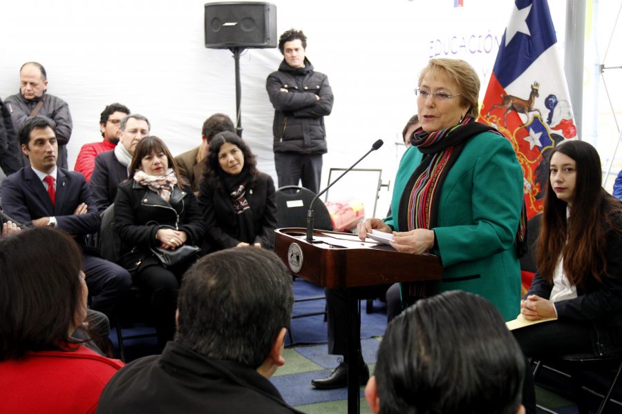 Presidenta Michelle Bachelet inauguró nuevo jardín infantil “Mundo de Colores” en Talca