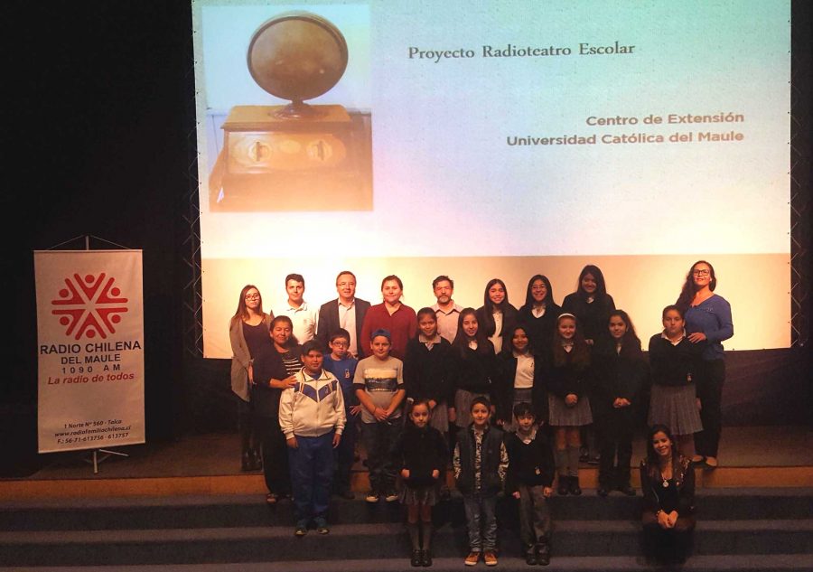 Radioteatro Escolar» reúne a las familias para difundir el patrimonio del Maule