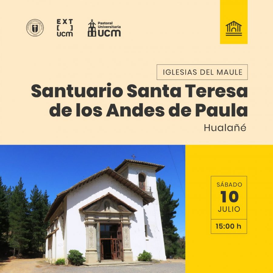 Santuario de Teresa de Los Andes será protagonista de un nuevo episodio de “Iglesias del Maule”
