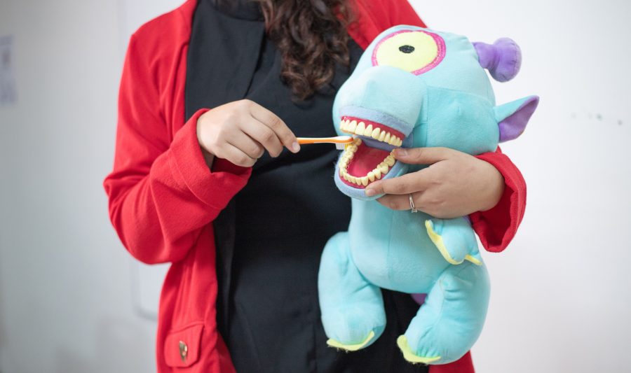 Taller promueve el cuidando de la salud oral de nuestros párvulos