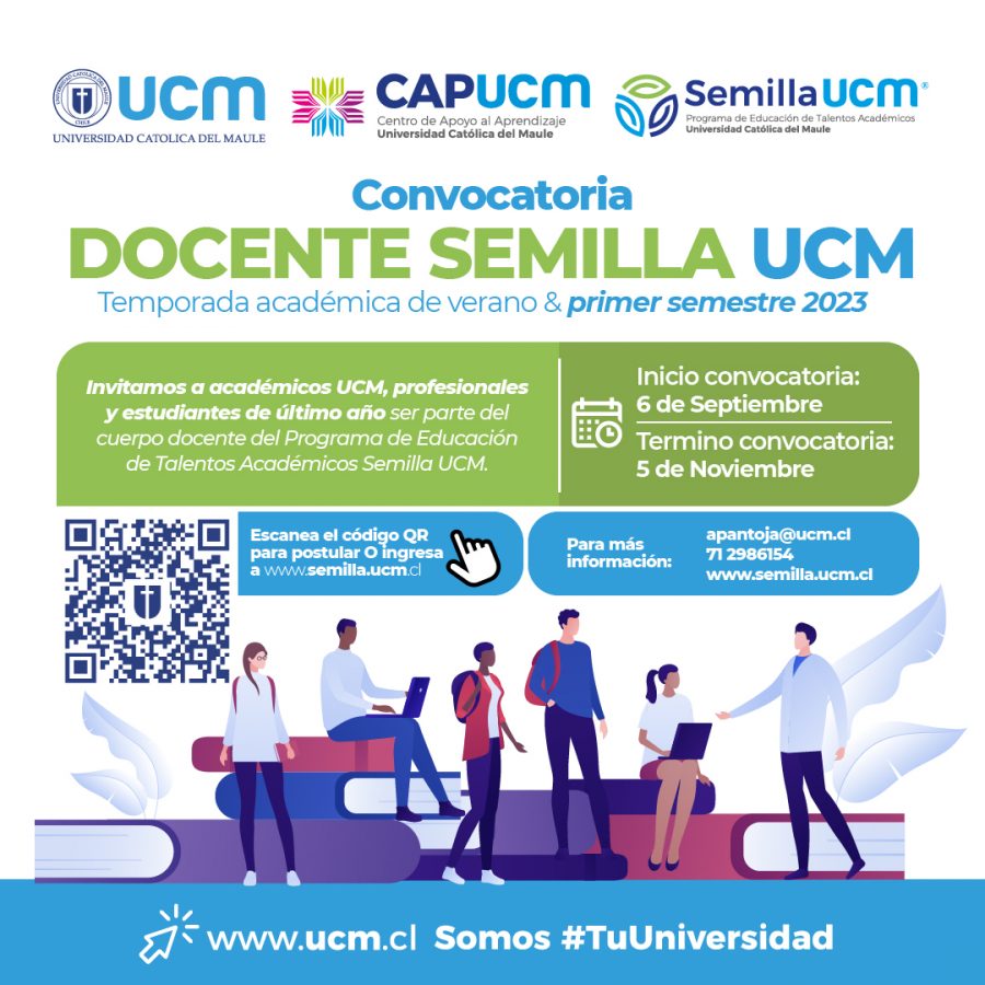 Programa Semilla UCM abrió convocatoria docente para el período 2023
