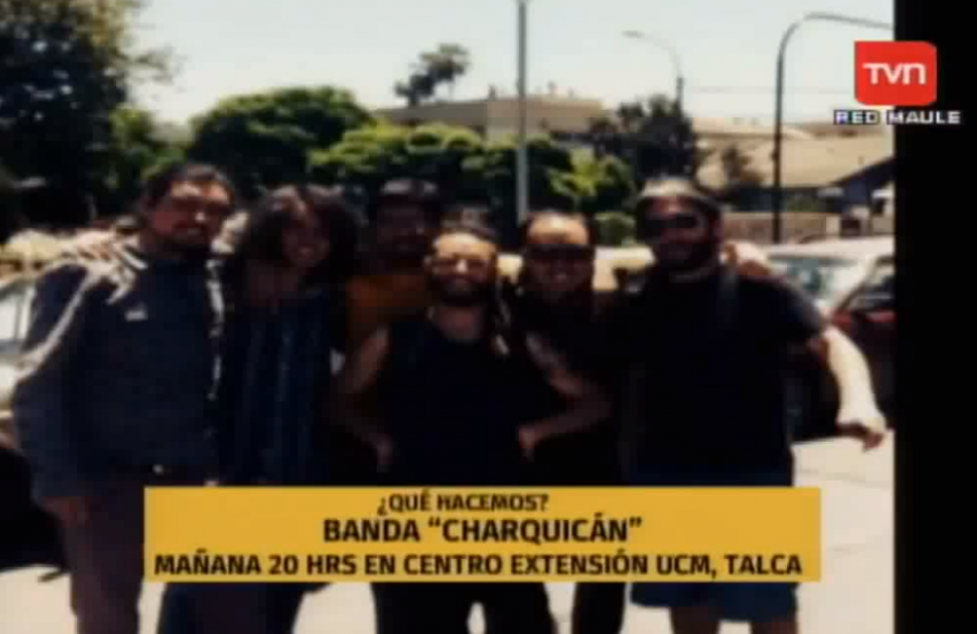 05 de julio en TVN Red Maule: “La banda talquina Chaquicán tocará en el Centro de Extensión de la UCM”