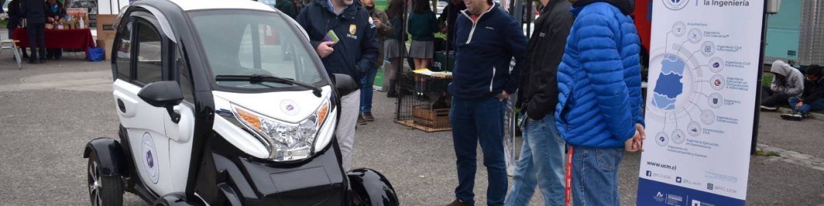 Estudiantes de Ingeniería Civil Electrónica de la UCM avanzan en electromovilidad