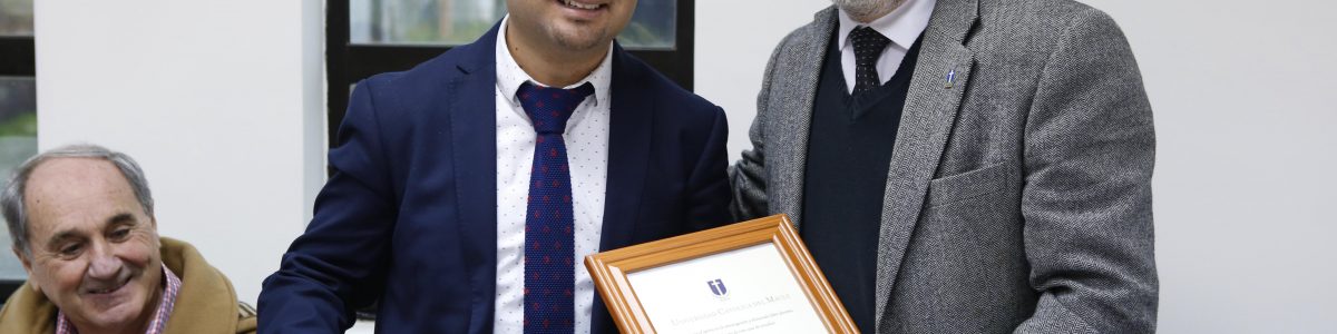 UCM reconoció a profesor de ciencias por su aporte a la educación