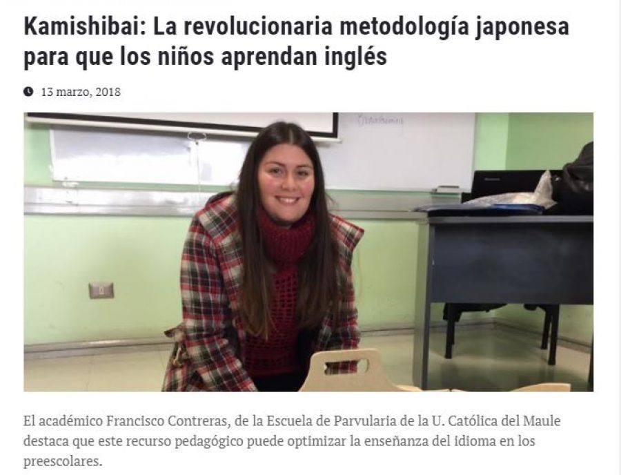 13 de marzo en Universia: “Kamishibai: La revolucionaria metodología japonesa para que los niños aprendan inglés”