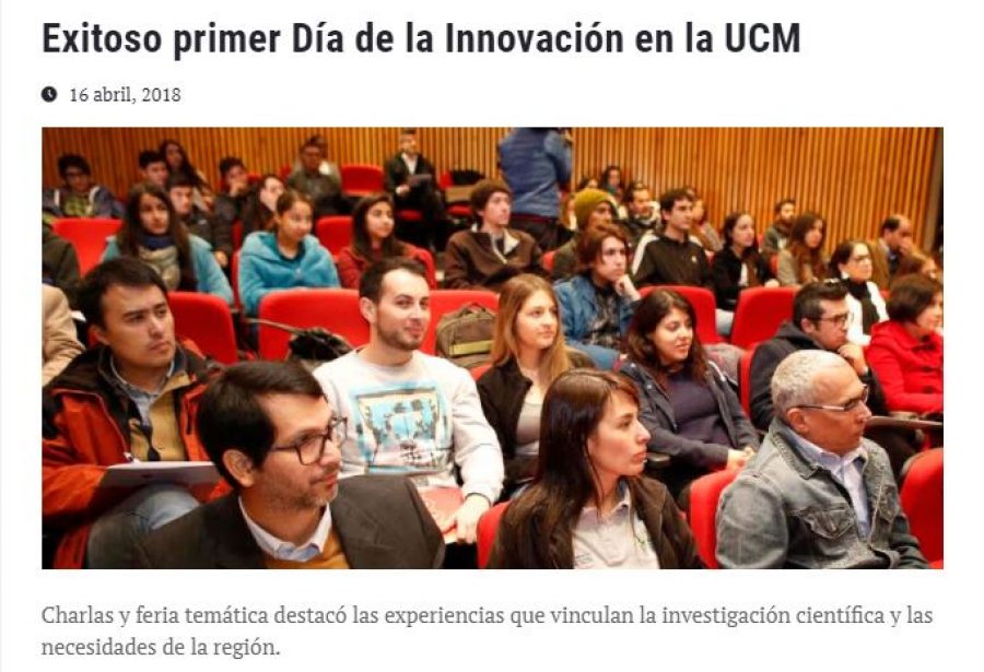 16 de abril en Universia: “Exitoso primer Día de la Innovación en la UCM”