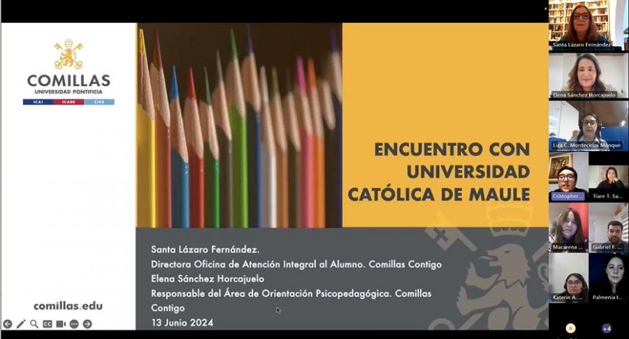 UCM y U. Pontificia Comillas España comparten conocimientos y desafíos en materia de inclusión