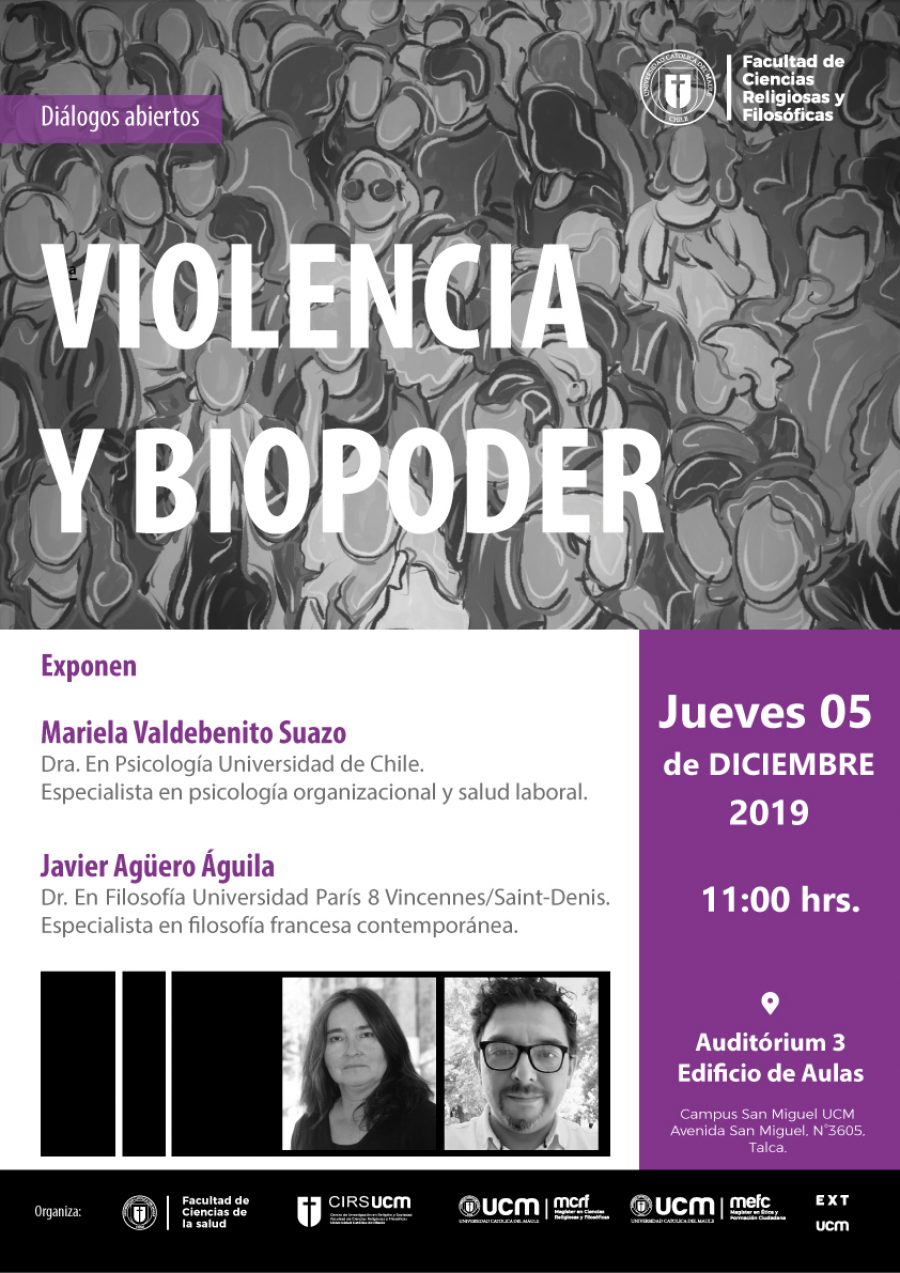 “Violencia y Biopoder” presenta diálogos abiertos en la UCM