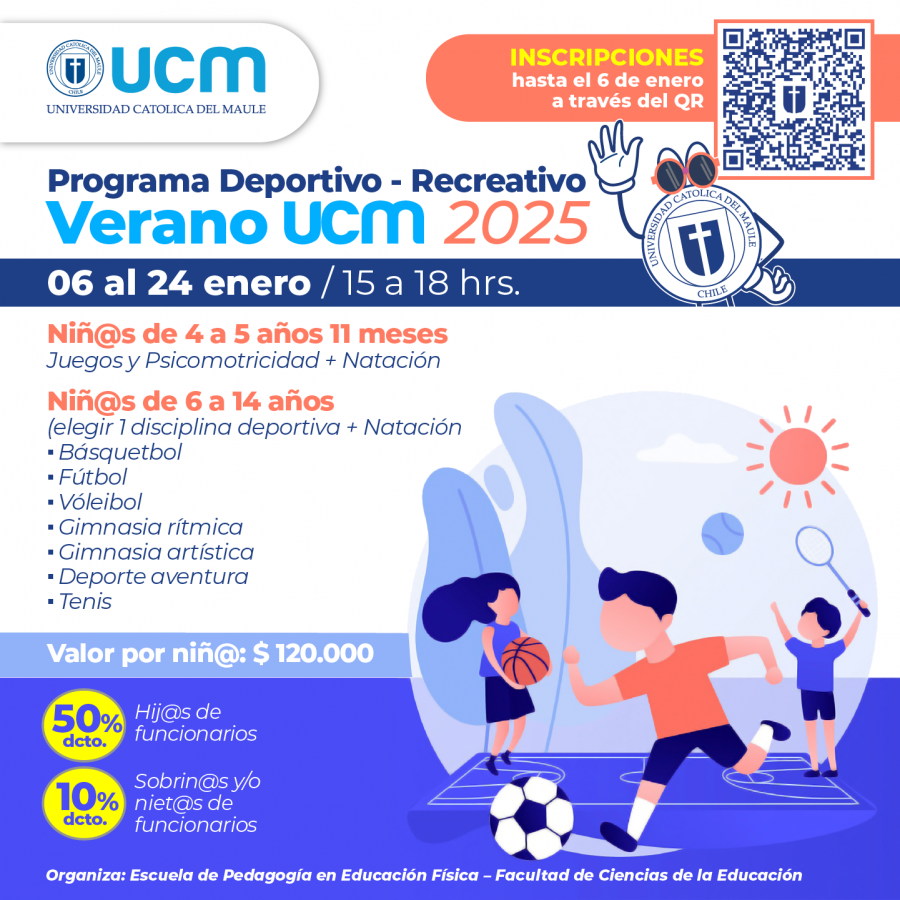 ¡Inscribe a tus hijos e hijas en el Verano UCM 2025!