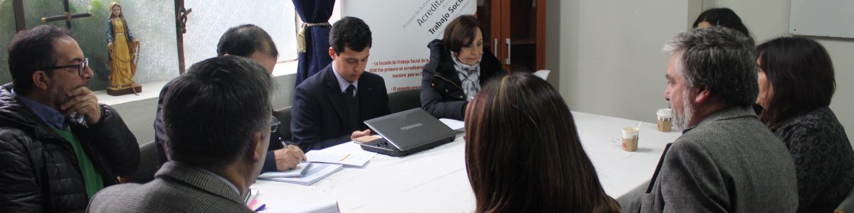 Escuela de Trabajo Social UCM recibió visita de pares evaluadores