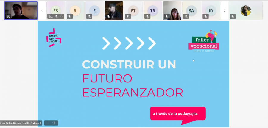 Futuros docentes participan en taller sobre los desafíos y satisfacciones de la profesión